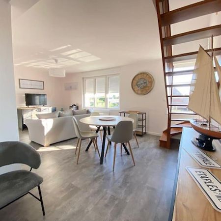 Ferienwohnung La Capitainerie Beau Duplex Face Port De Plaisance Étaples Exterior foto